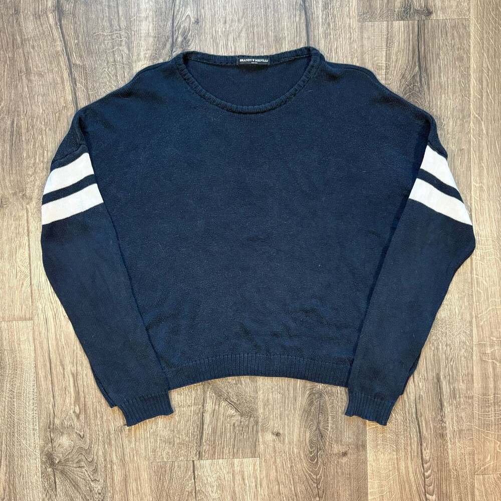 Brandy Melville Striped Knit Sweater One Size